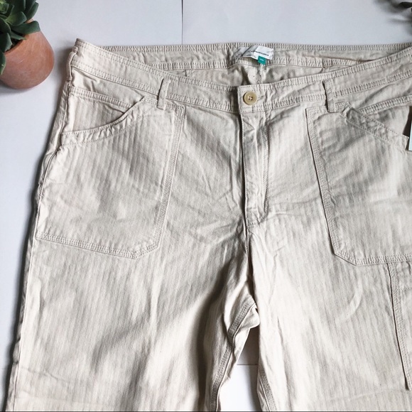 Anthropologie NWT Herringbone Carpenter Pant✨ - Picture 3 of 8